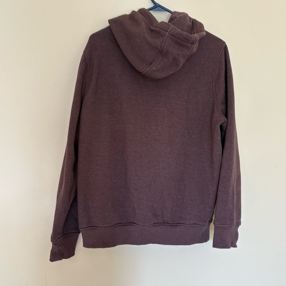 CARHARTT girls RELAXED FIT HEATHER LOGO SLEEVE GRAPHIC WORK HOODIE - Picture 4 of 6